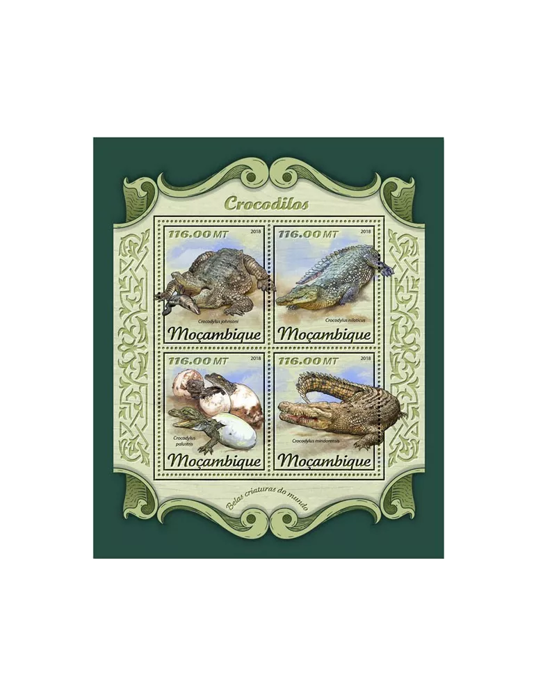 n° 7662/7665 - Timbre MOZAMBIQUE Poste