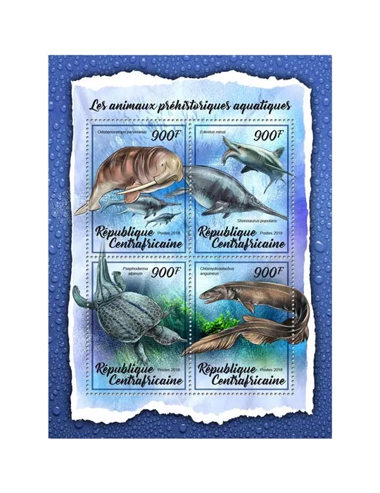 n° 5425/5428 - Timbre CENTRAFRIQUE Poste