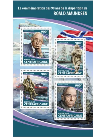 n° 5453/5456 - Timbre CENTRAFRIQUE Poste