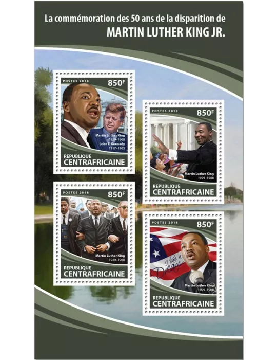 n° 5473/5476 - Timbre CENTRAFRIQUE Poste