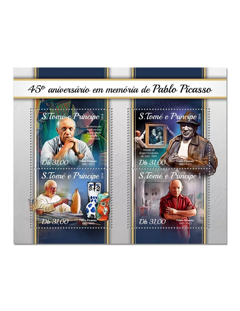 n° 6005/6008 - Timbre SAINT-THOMAS ET PRINCE Poste