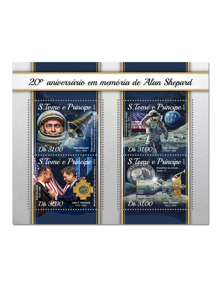 n° 6061/6064 - Timbre SAINT-THOMAS ET PRINCE Poste