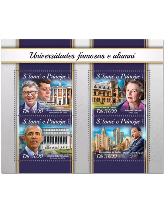 n° 6065/6068 - Timbre SAINT-THOMAS ET PRINCE Poste