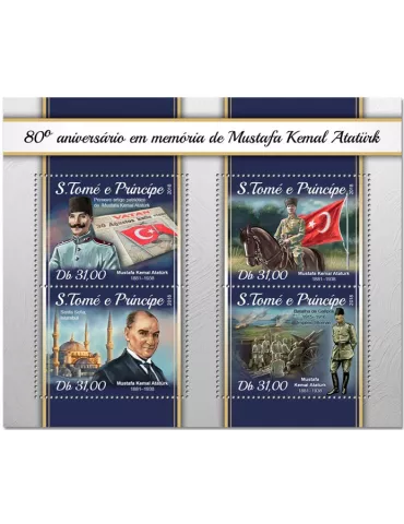 n° 6069/6072 - Timbre SAINT-THOMAS ET PRINCE Poste