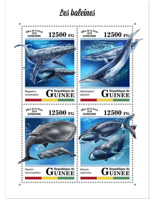 n° 9104/9107 - Timbre GUINÉE Poste