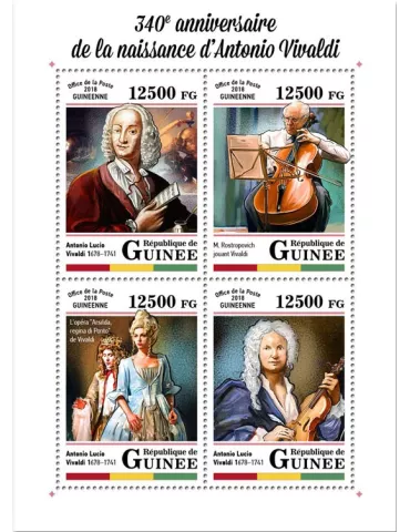 n° 9140/9143 - Timbre GUINÉE Poste
