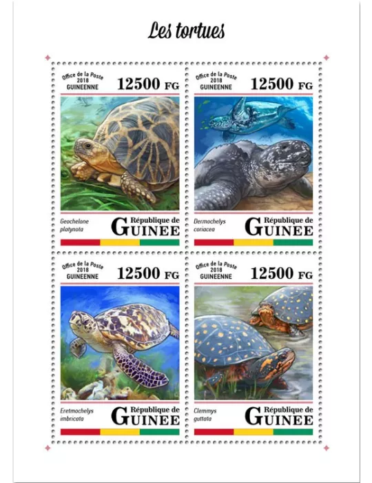 n° 9152/9155 - Timbre GUINÉE Poste