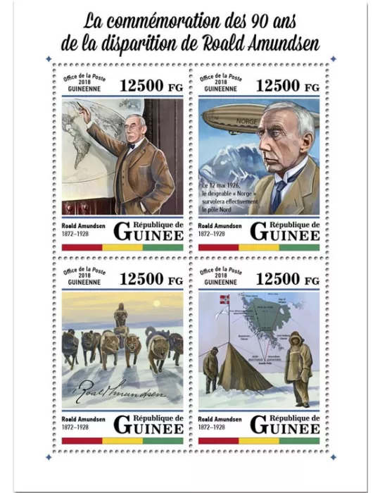 n° 9160/9163 - Timbre GUINÉE Poste