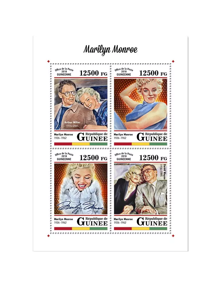 n° 9172/9175 - Timbre GUINÉE Poste