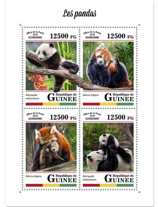 n° 9180/9183 - Timbre GUINÉE Poste