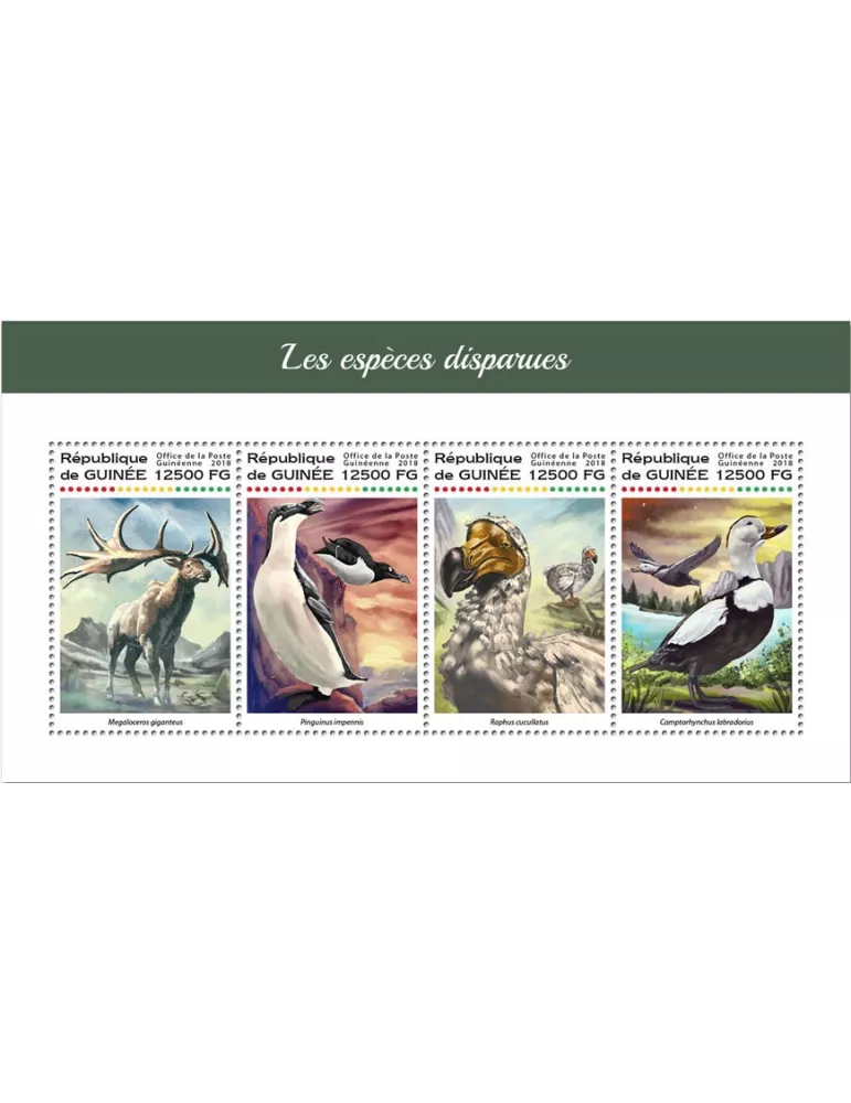 n° 9216/9219 - Timbre GUINÉE Poste