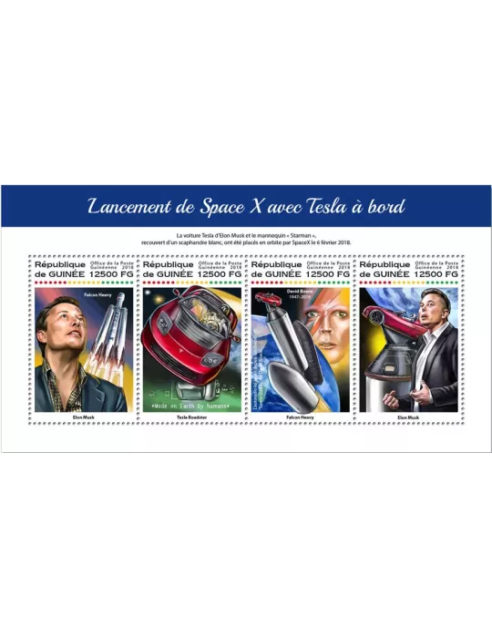 n° 9308/9311 - Timbre GUINÉE Poste