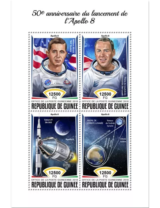 n° 9320/9323 - Timbre GUINÉE Poste