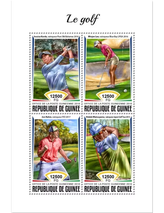 n° 9344/9347 - Timbre GUINÉE Poste