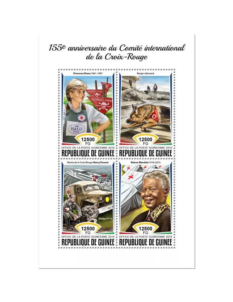 n° 9400/9403 - Timbre GUINÉE Poste