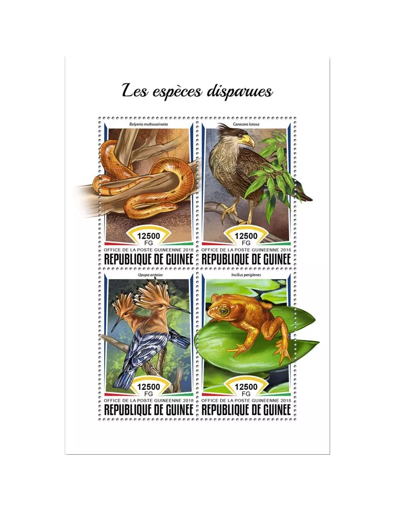 n° 9408/9411 - Timbre GUINÉE Poste