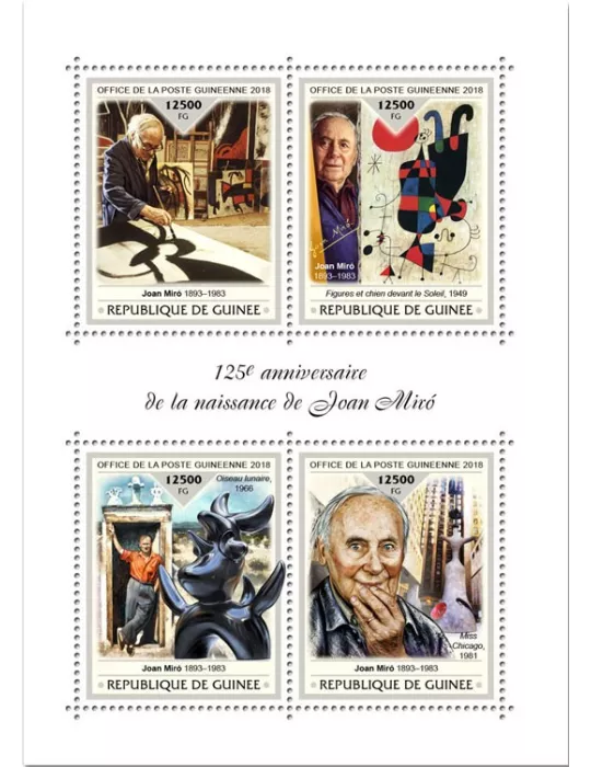 n° 9468/9471 - Timbre GUINÉE Poste