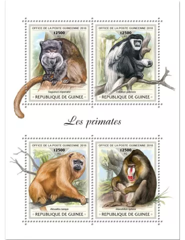 n° 9516/9519 - Timbre GUINÉE Poste