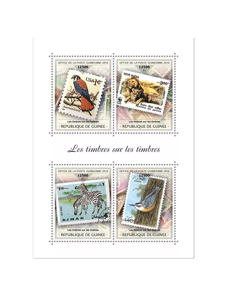 n° 9524/9527 - Timbre GUINÉE Poste