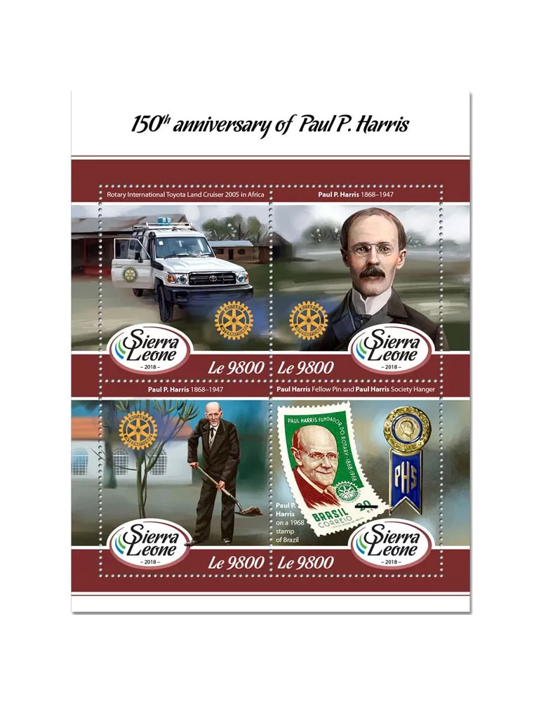 n° 7609/7612 - Timbre SIERRA LEONE Poste