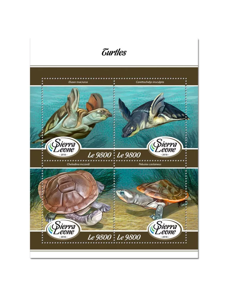 n° 7629/7632 - Timbre SIERRA LEONE Poste