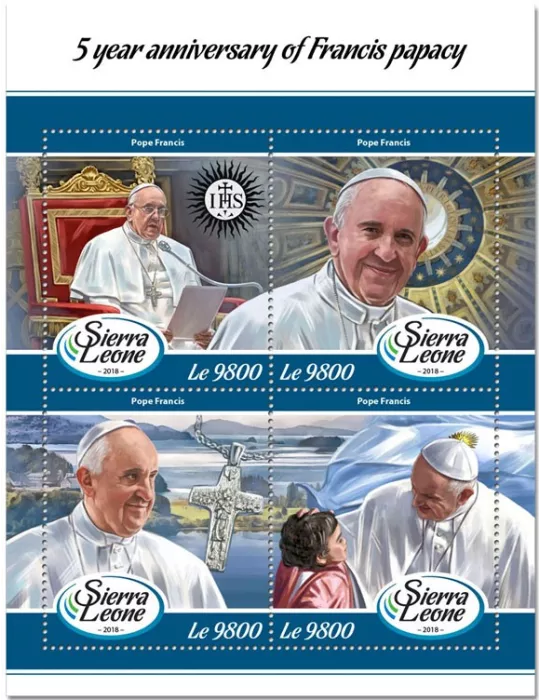 n° 7633/7636 - Timbre SIERRA LEONE Poste