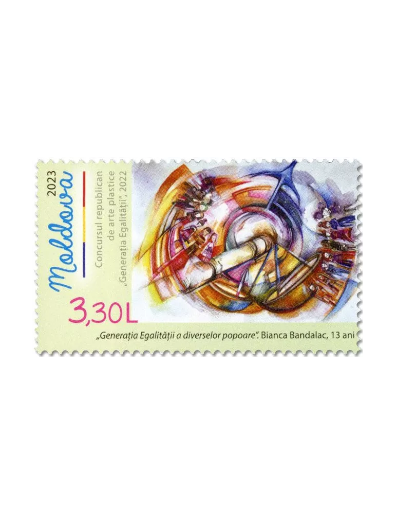 n° 1119/1120 - Timbre MOLDAVIE Poste