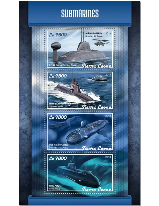 n° 7665/7668 - Timbre SIERRA LEONE Poste