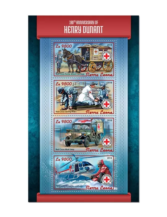 n° 7677/7680 - Timbre SIERRA LEONE Poste