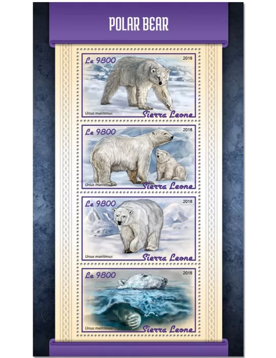 n° 7697/7700 - Timbre SIERRA LEONE Poste