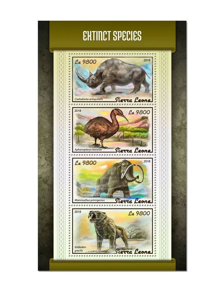 n° 7717/7720 - Timbre SIERRA LEONE Poste