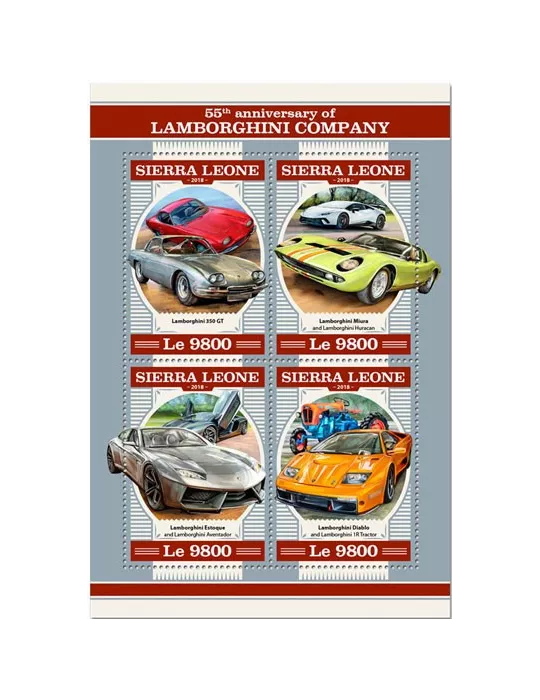 n° 7745/7748 - Timbre SIERRA LEONE Poste