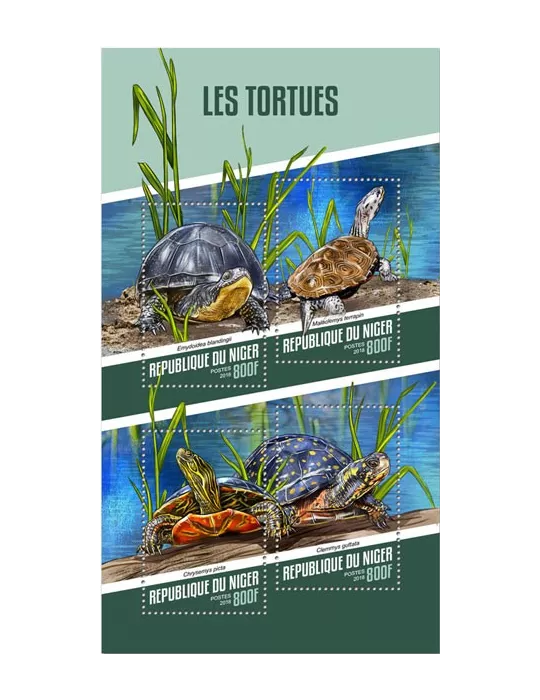 n° 4493/4496 - Timbre NIGER Poste