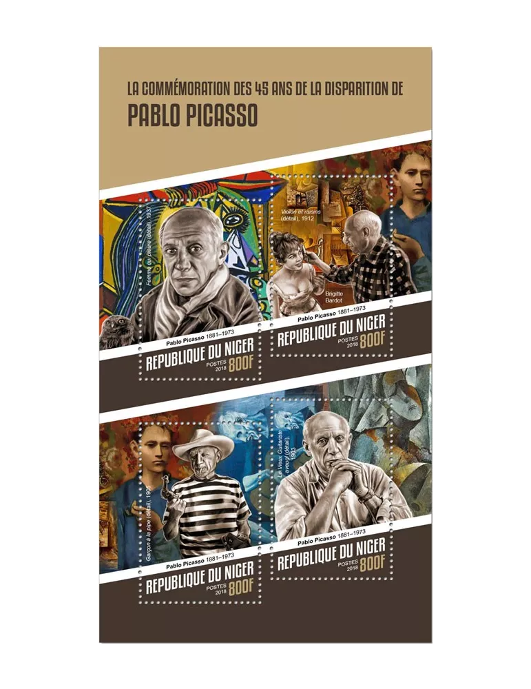 n° 4525/4528 - Timbre NIGER Poste