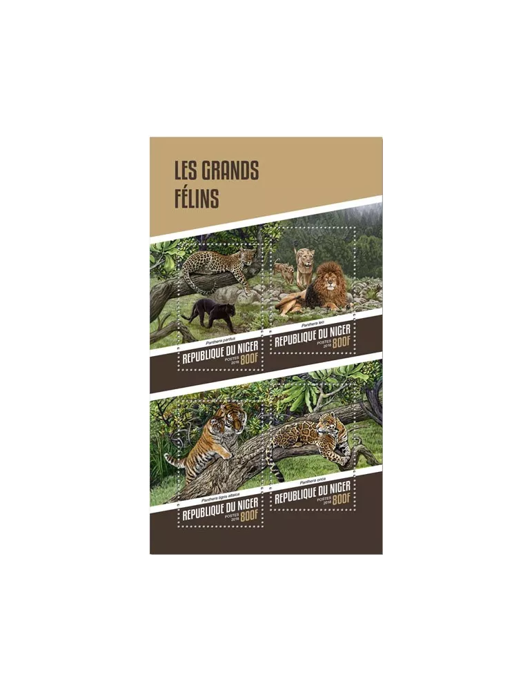 n° 4537/4540 - Timbre NIGER Poste