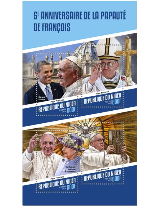 n° 4545/4548 - Timbre NIGER Poste