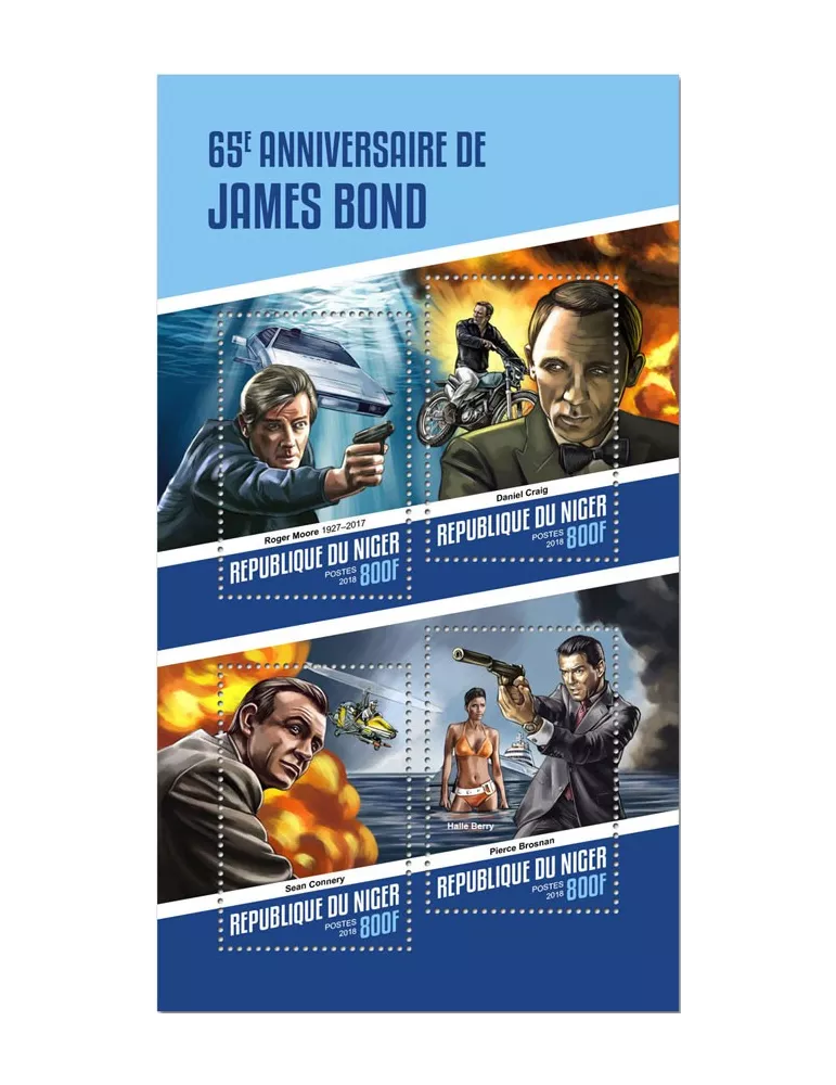 n° 4549/4552 - Timbre NIGER Poste