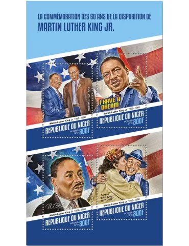 n° 4557/4560 - Timbre NIGER Poste