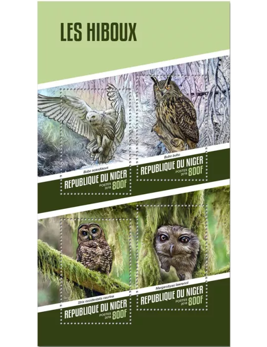 n° 4569/4572 - Timbre NIGER Poste