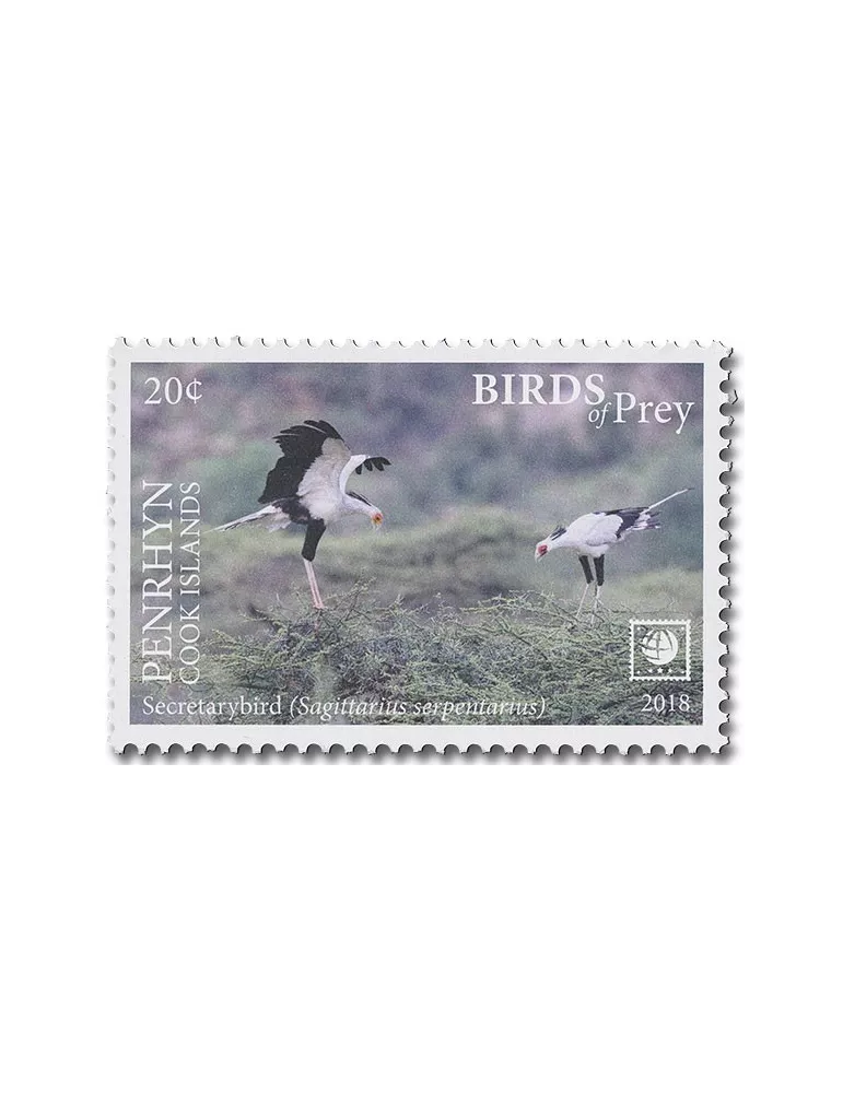 n° 608/619 - Timbre PENRHYN Poste