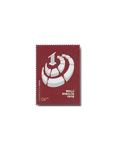 n° 1118 - Timbre AZERBAIDJAN Poste