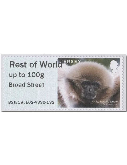 n° 119/124 - Timbre JERSEY Timbres de distributeurs