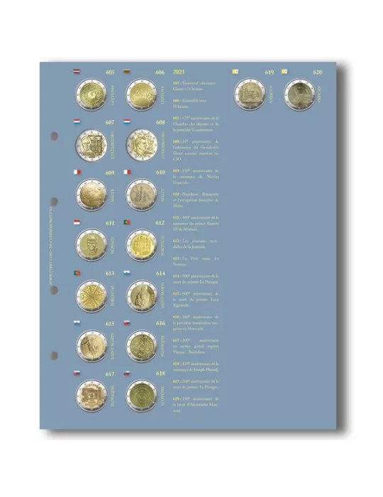 Recharges 2€ COMMÉMORATIFS (2023)