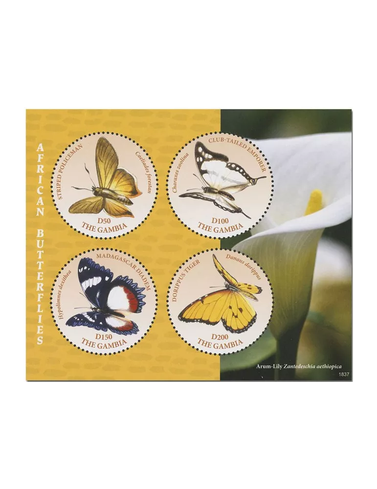 n° 5936/5939 - Timbre GAMBIE Poste