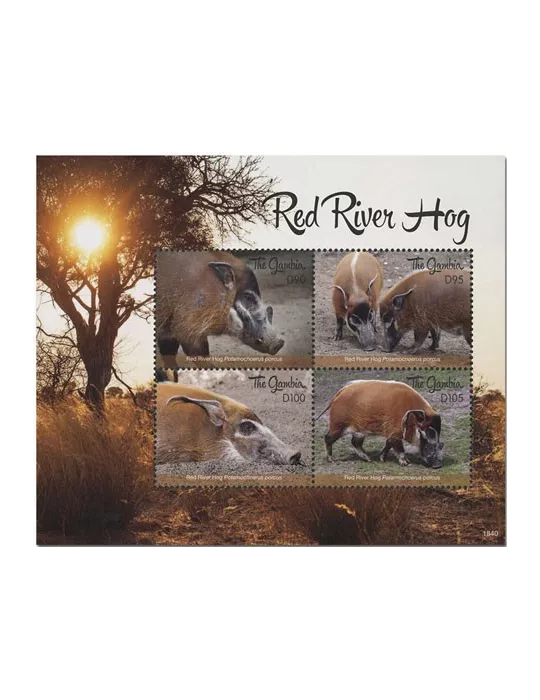 n° 5950/5953 - Timbre GAMBIE Poste