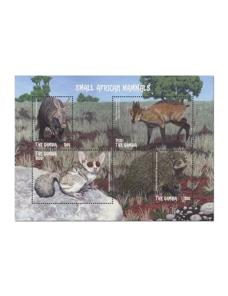 n° 5954/5957 - Timbre GAMBIE Poste