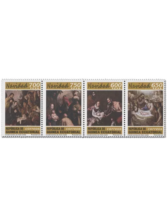 n° 679/682 - Timbre GUINEE-EQUATORIALE Poste