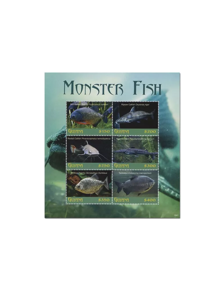 n° 7037/7042 - Timbre GUYANA Poste