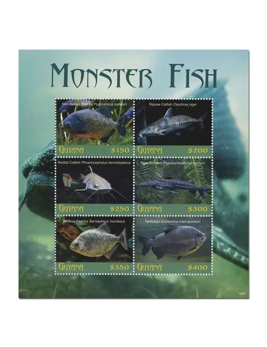 n° 7037/7042 - Timbre GUYANA Poste