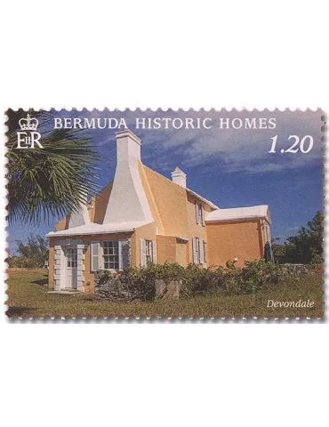 n° 1158/1161 - Timbre BERMUDES Poste 2